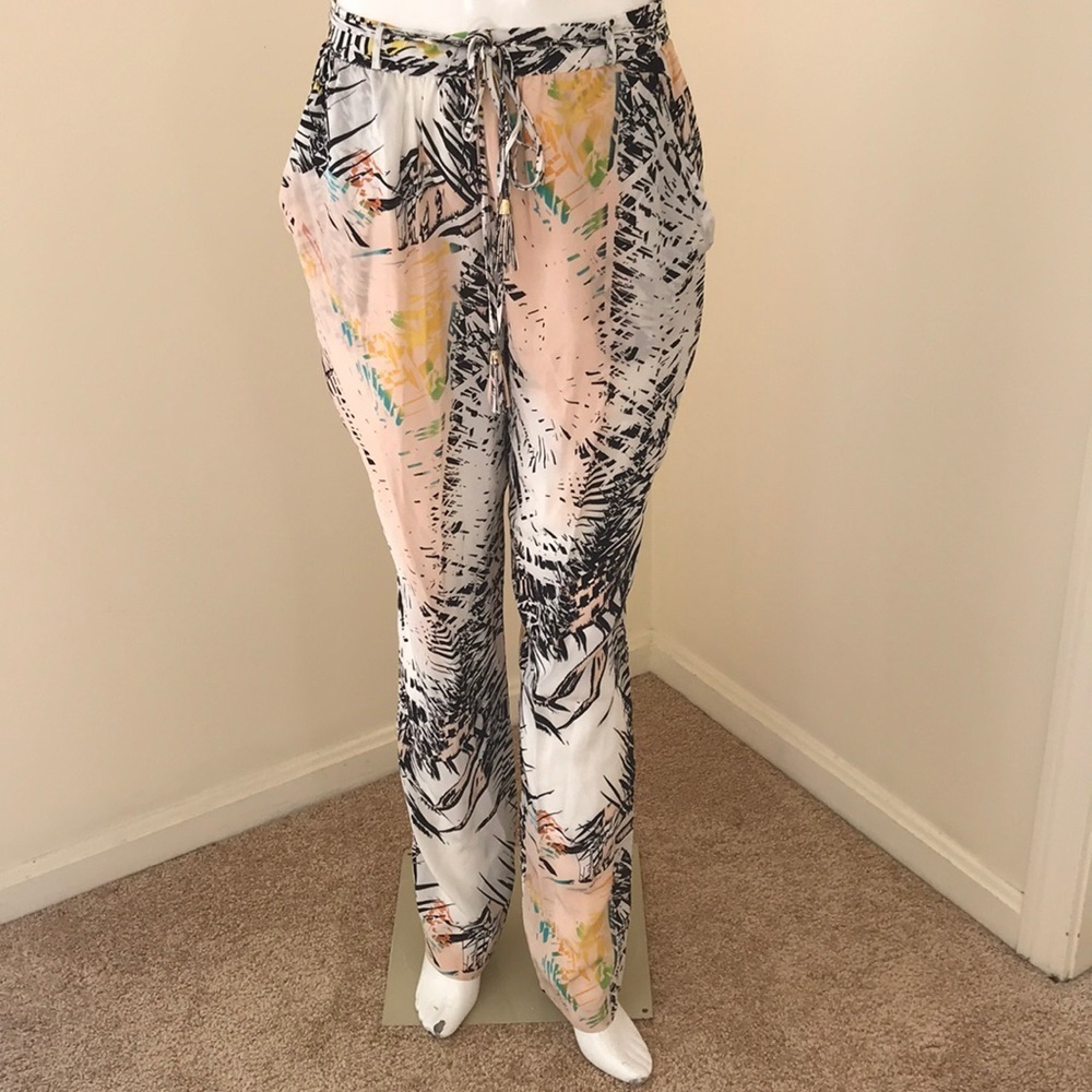 YUMI KIM Size S multi combo silk pants
